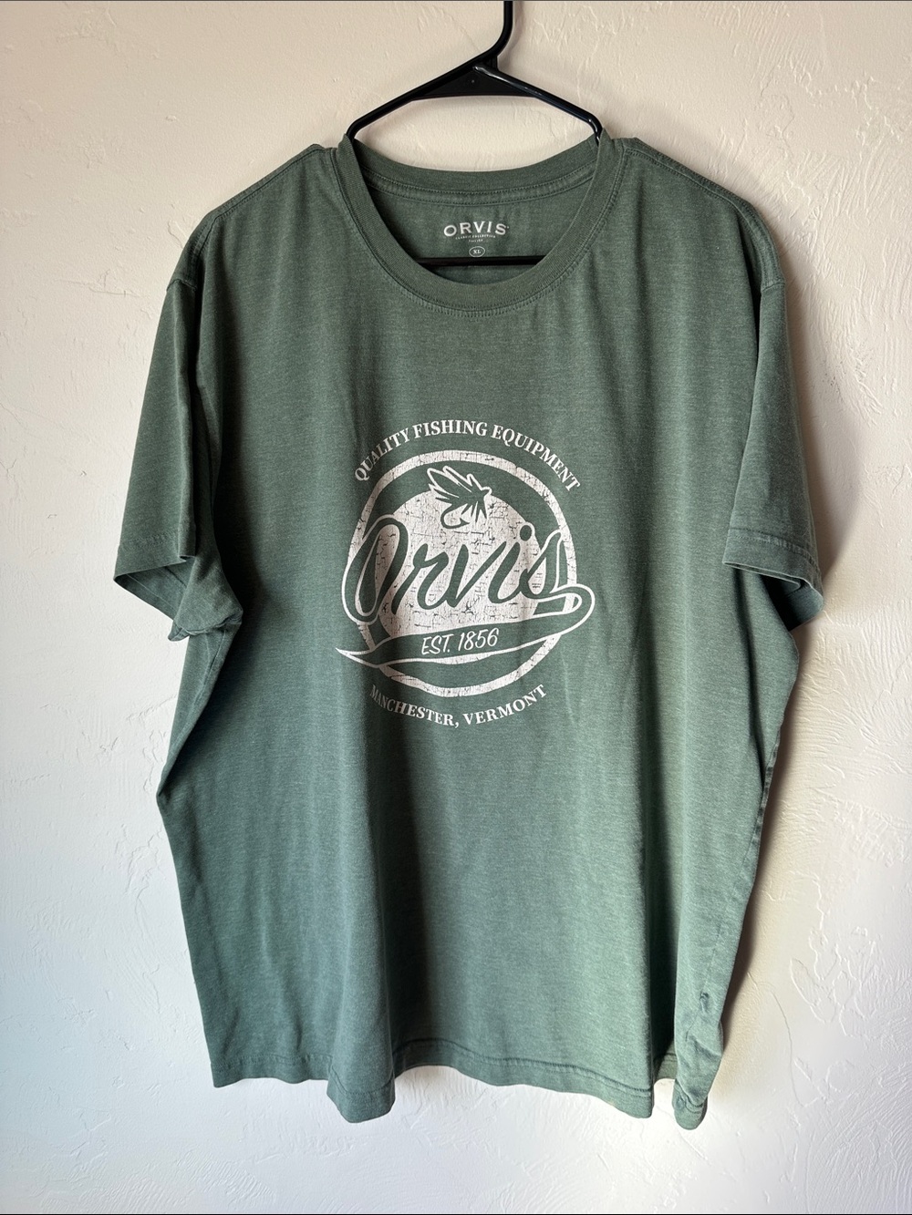 Orvis Green Short Sleeve Logo T‑Shirt